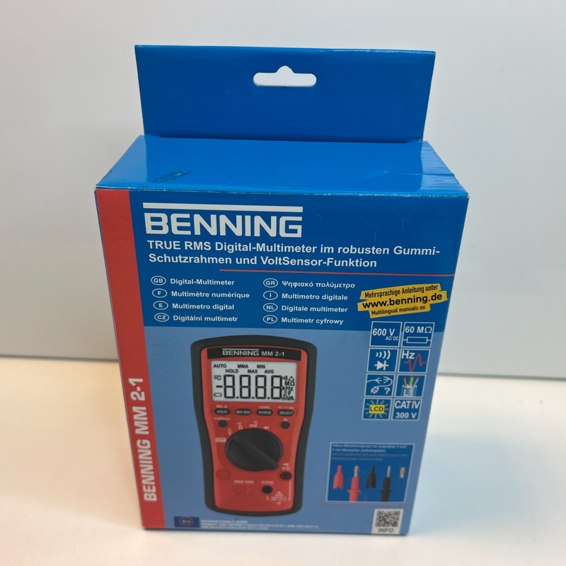 Benning MM 2-1 digitale multimeter True RMS | NIEUW in doos!