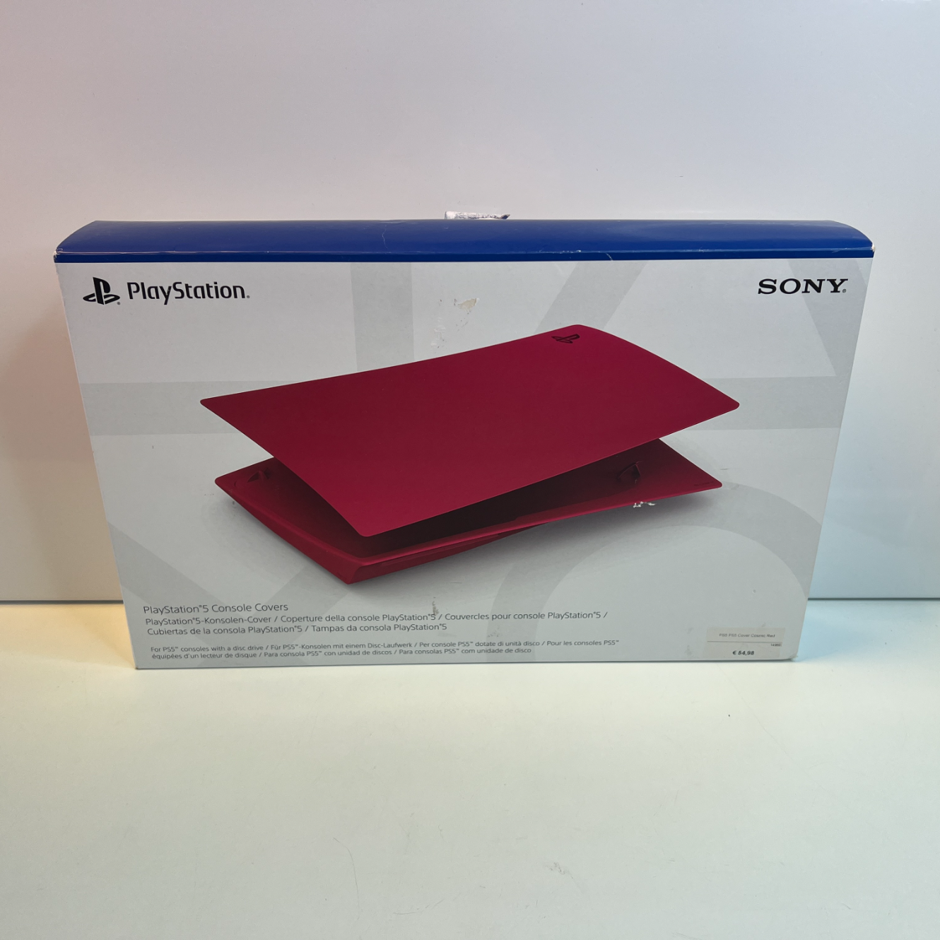 PS5 consolepanelen - Cosmic Red | Zeer Nette Staat