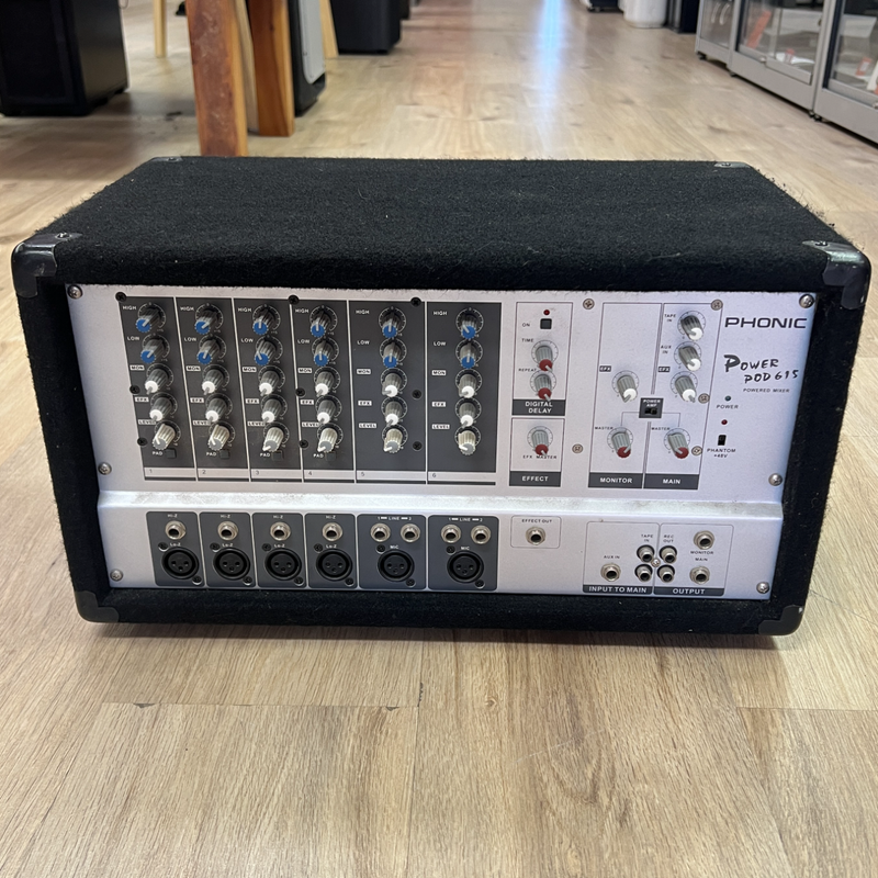 Phonic Power POD 615 Power Mixer | Gebruikt
