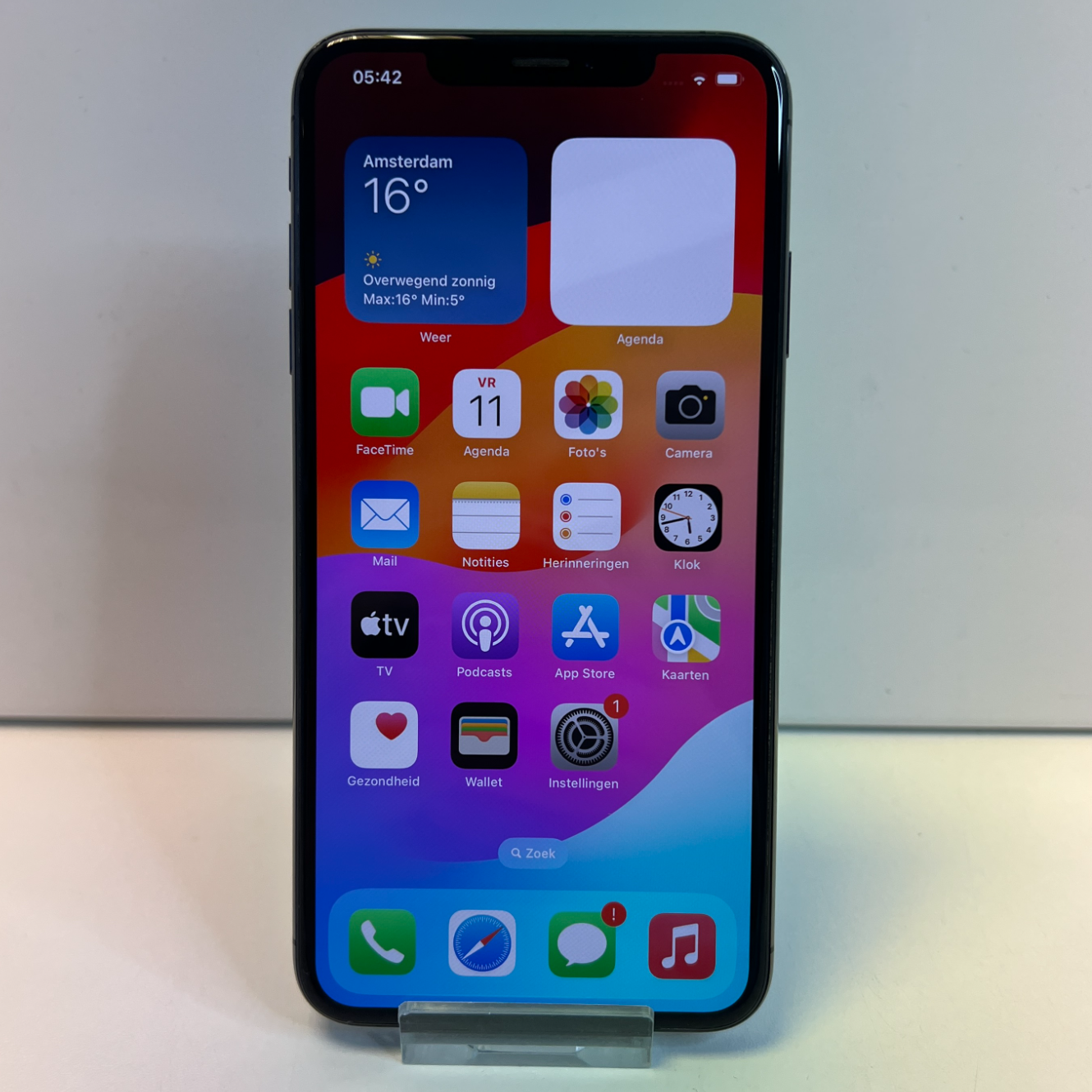 Apple iPhone XS Max 64GB Zwart | 85% | Zeer Nette staat