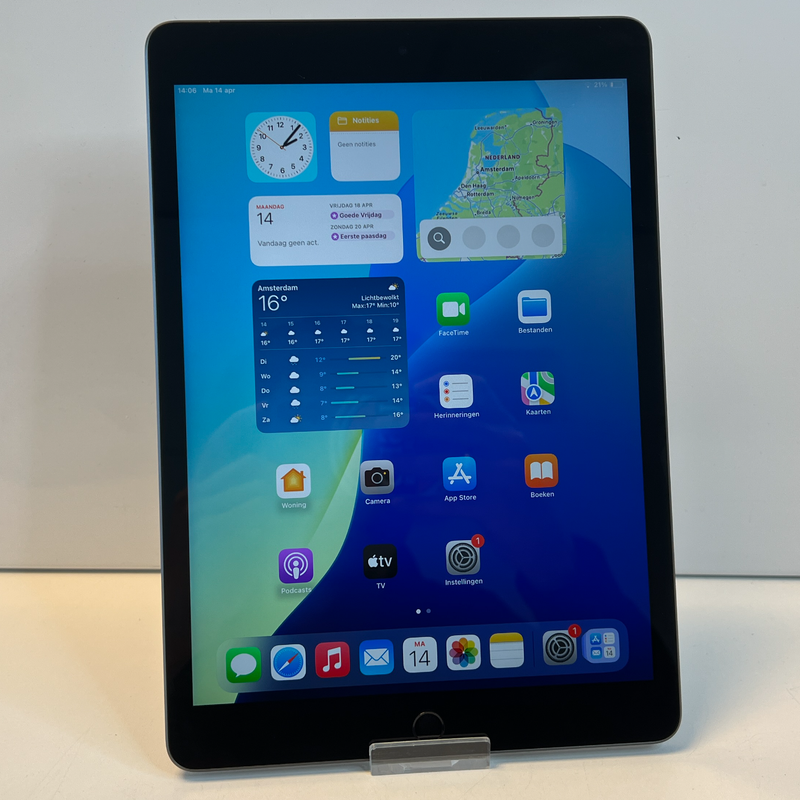 Apple iPad 8e Gen 128GB Space Grey Wifi Cellular | Nette staat