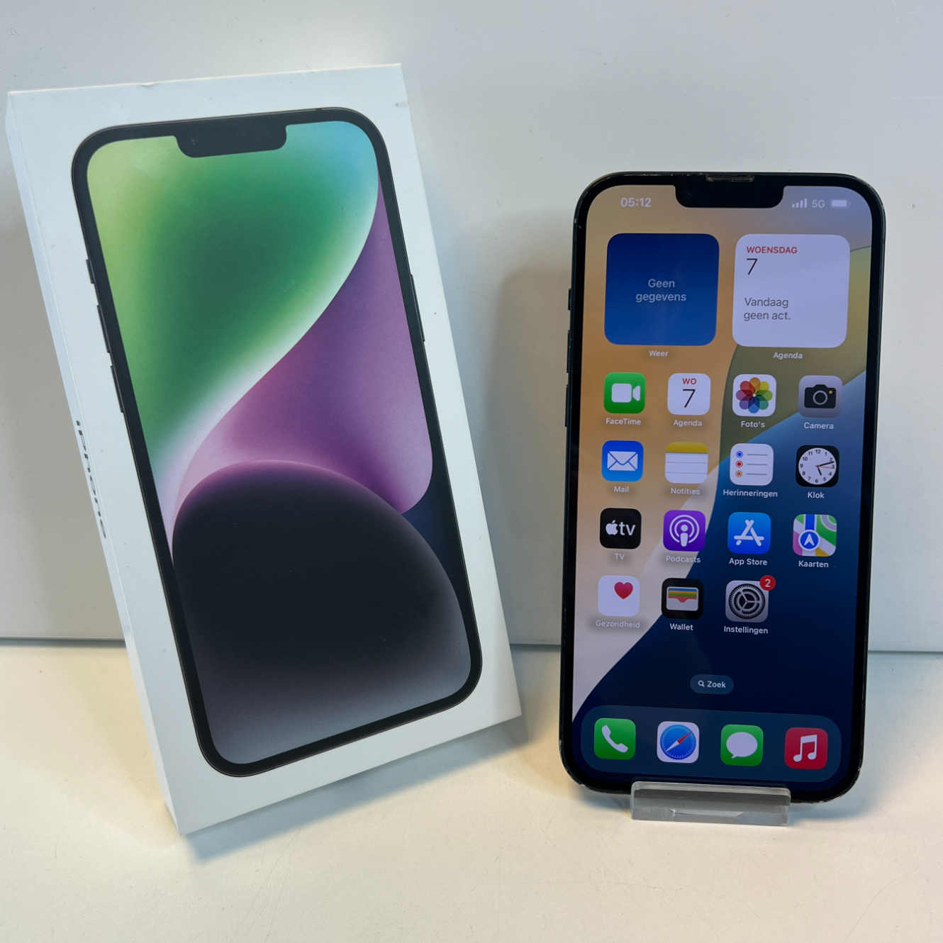 Apple miPhone 14 Plus 128GB Midnight | 84% | Met doos