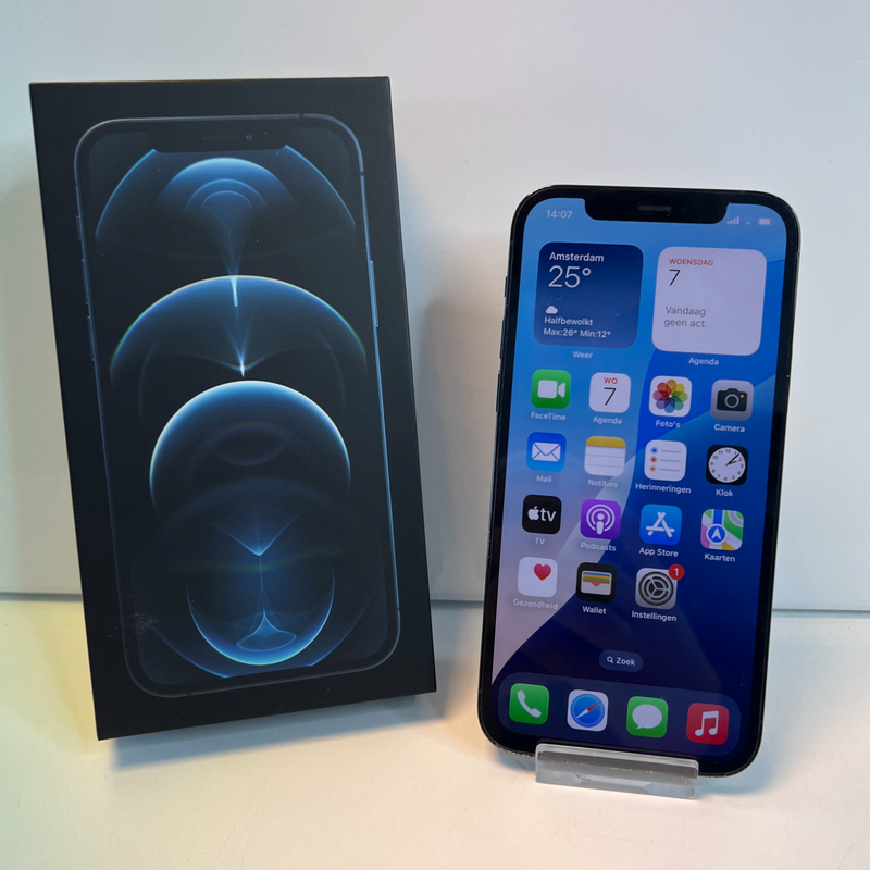 Apple iPhone 12 Pro 128GB Pacific Blue | 83% | Nette staat!