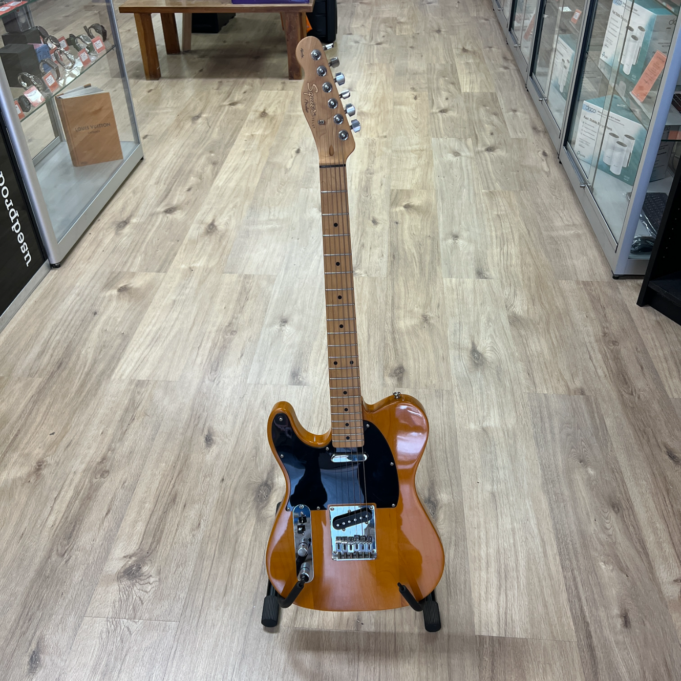 Squier Affinity Series Telecaster Lefthand MN Butterscotch Blonde | Linkshandig