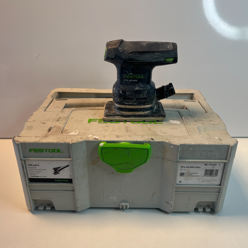 Festool RTS 400 REQ-Plus Vlakschuurmachine | Met koffer