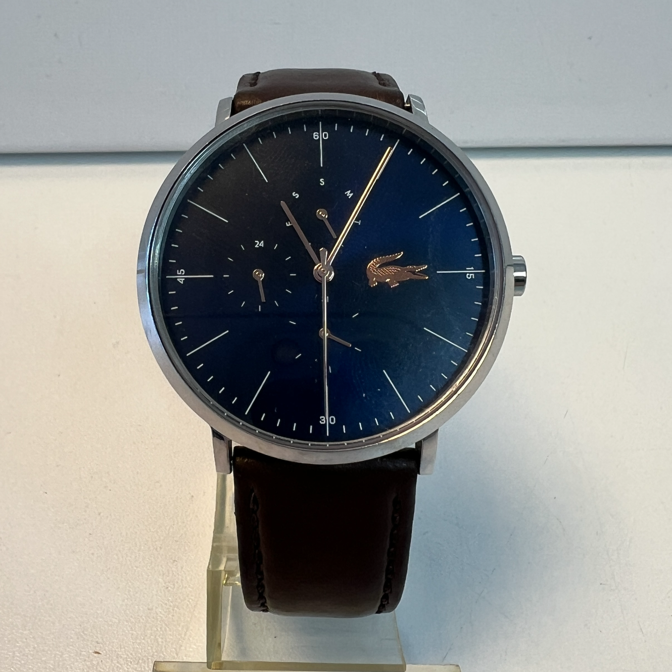 Lacoste LC.96.1.14.2884 herenhorloge | Leren band