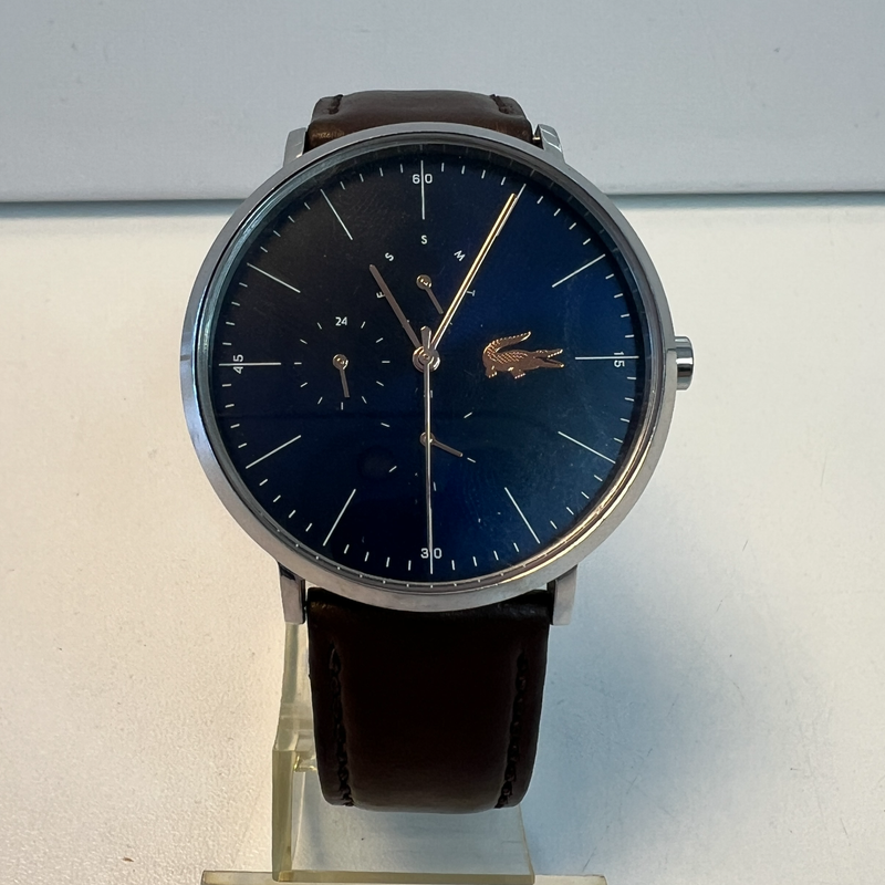 Lacoste LC.96.1.14.2884 herenhorloge | Leren band