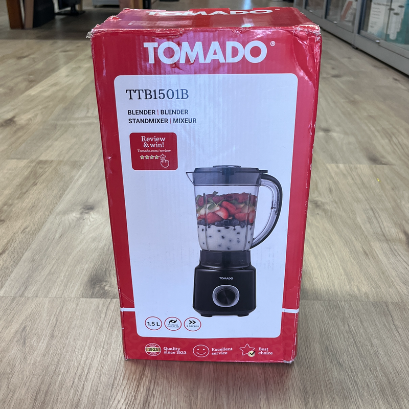 Tomado TTB1501B Blender | Ongebruikt | Nieuw in doos