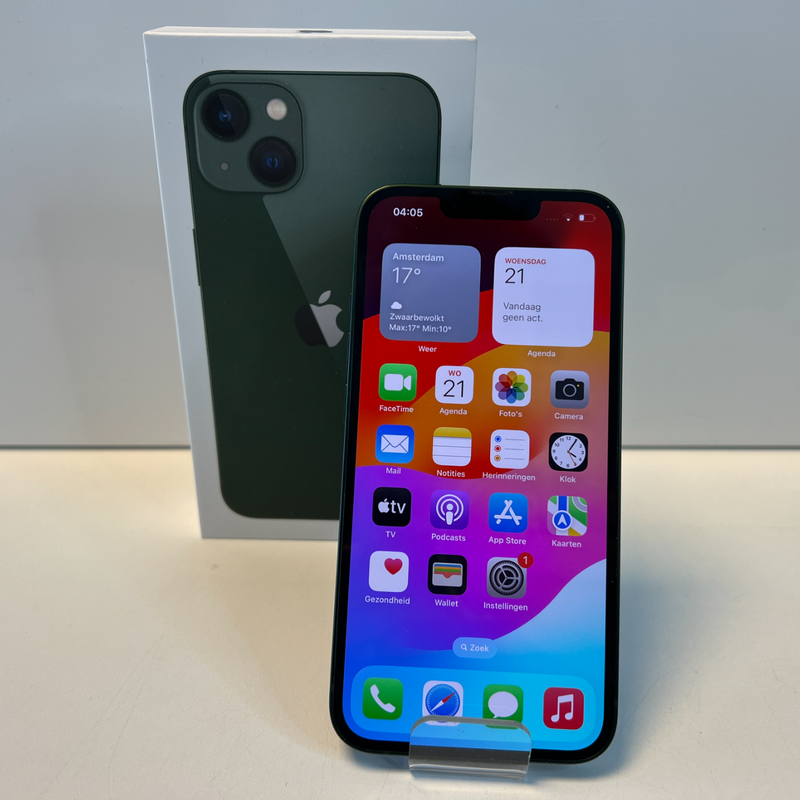 Apple iPhone 13 128GB Groen | 88% | Zeer Nette staat