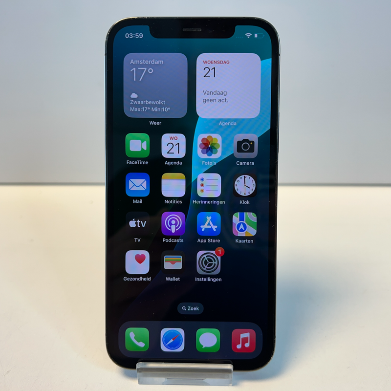 Apple iPhone 12 Pro 128GB Graphite | 84% | Zeer nette staat