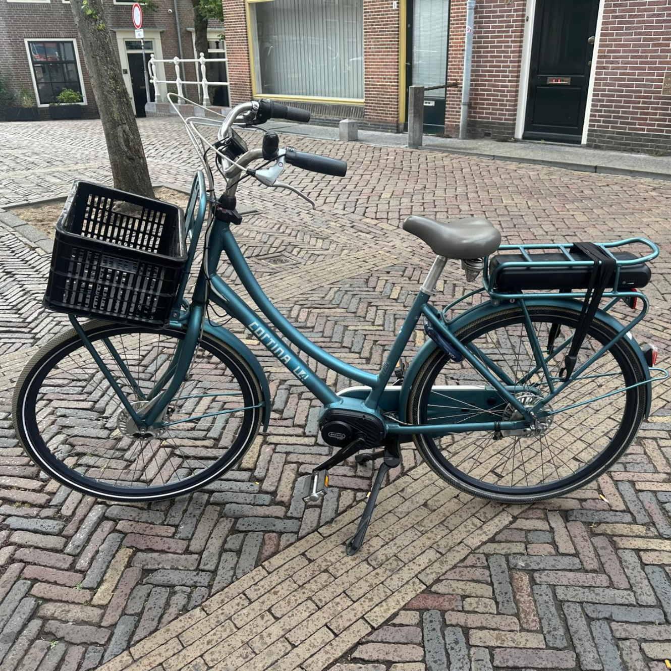 Cortina E-U4 Transporter Elektrische damesfiets | Met krat