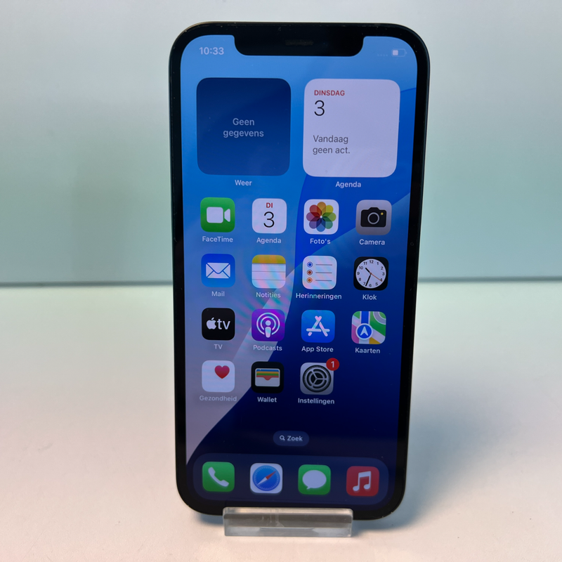 Apple iPhone 12 64GB Zwart | 89% | Nette staat