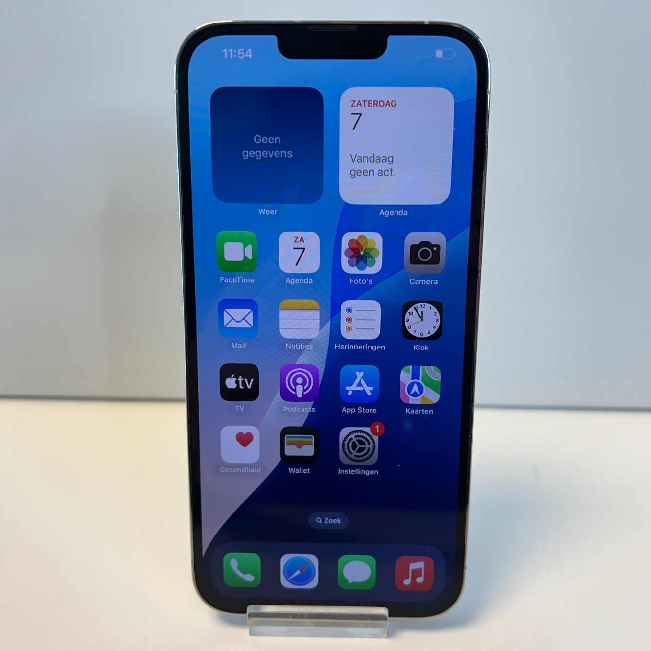 Apple iPhone 13 Pro Max 128GB Zilver | 83% | Zeer nette staat