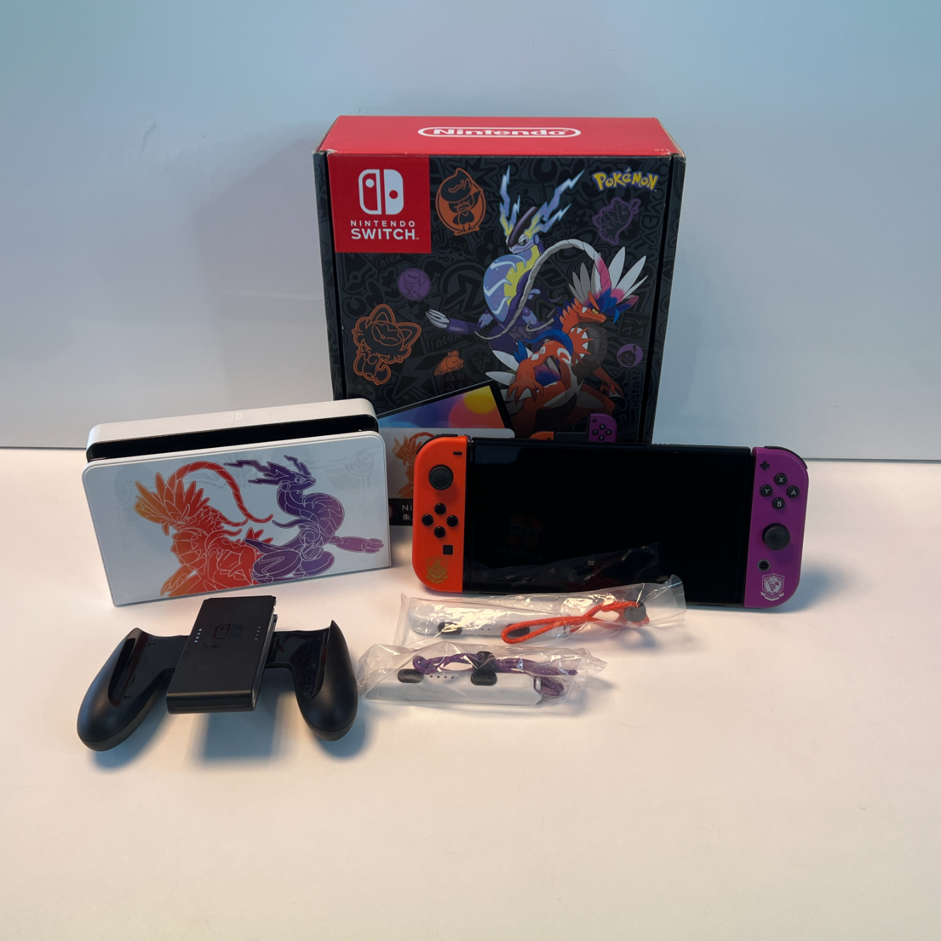 Nintendo Switch OLED Pokémon Scarlet &amp; Violet Editie | HONGKONG