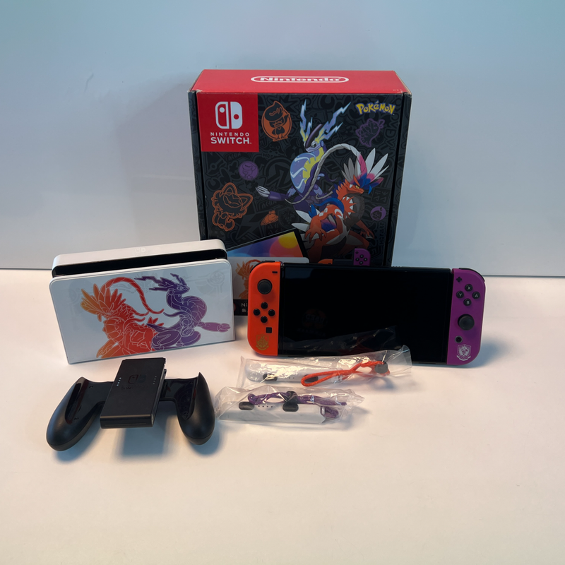 Nintendo Switch OLED Pokémon Scarlet &amp; Violet Editie | HONGKONG