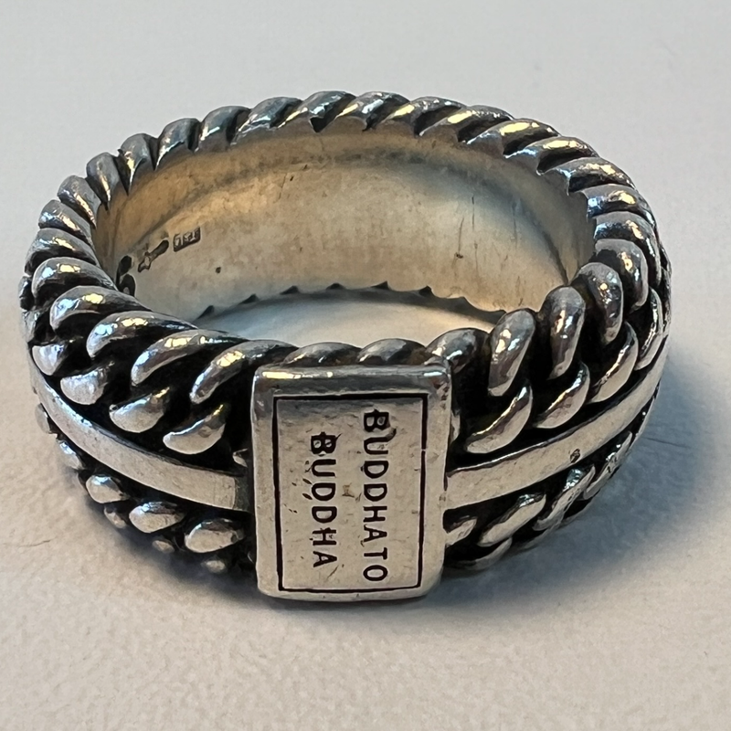 Buddha to Buddha Ring Chain textuur | Maat: 17