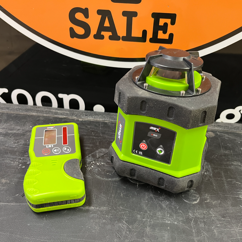 iMex e60 Roterende laser Rood | Met koffer