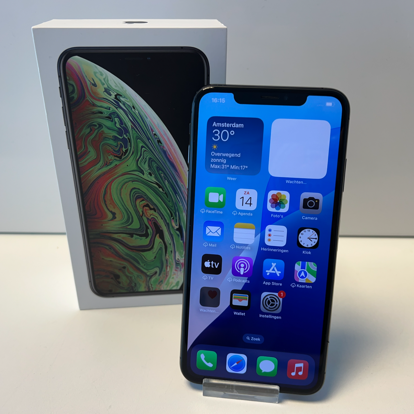 Apple iPhone Xs Max 256GB Zwart | NIEUWE accu | Nette staat