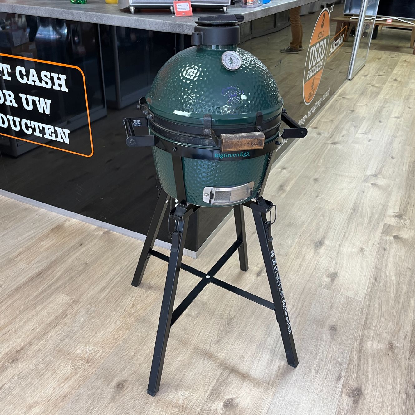 Big Green Egg Mini Max + Carrier + Portable Nest | Nette staat!