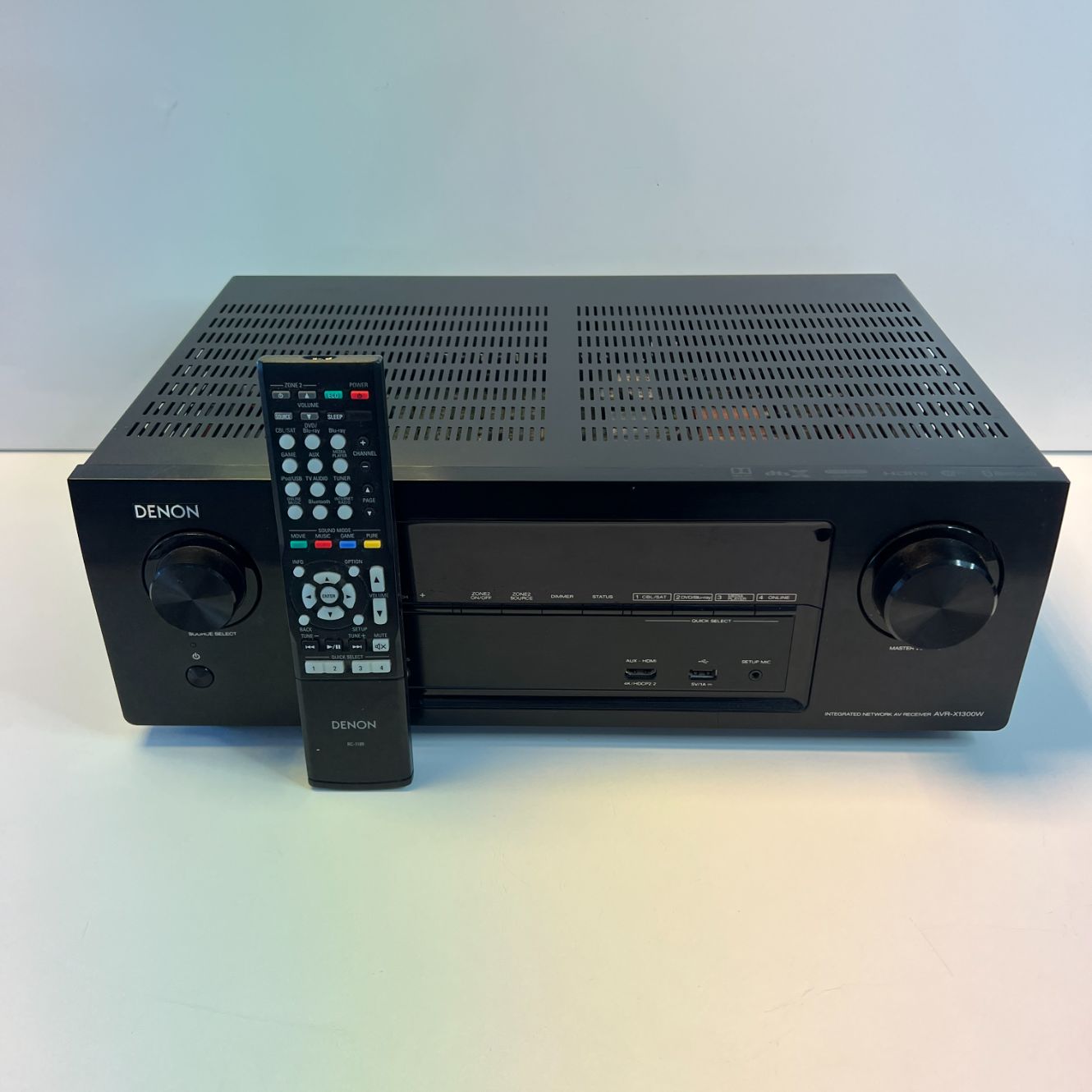 Denon AVR-X1300W 4K Receiver | 7.2 kanaals | Met ab