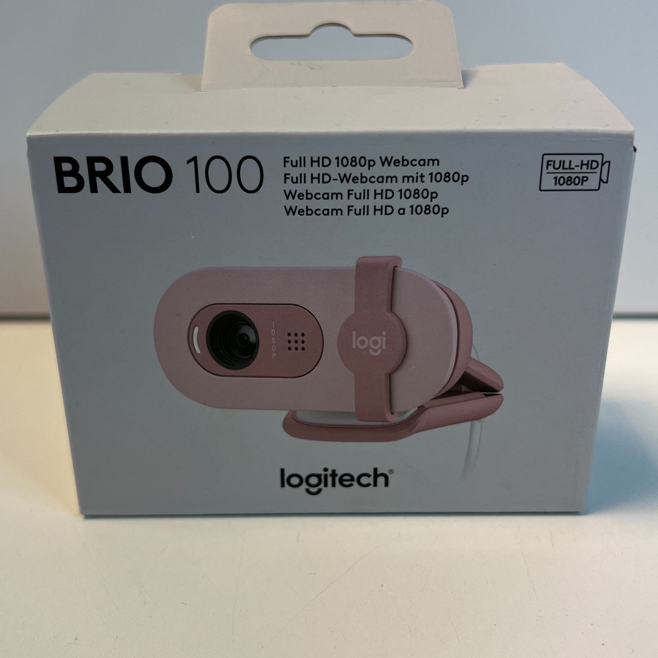 Logitech Brio 100 Roze | Compleet in doos