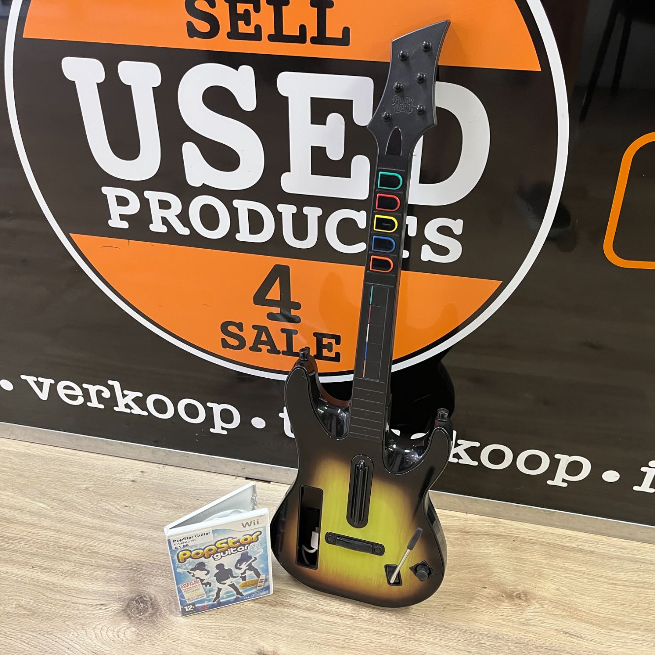 Guitar hero Guitar voor de Wii | Gebruikt