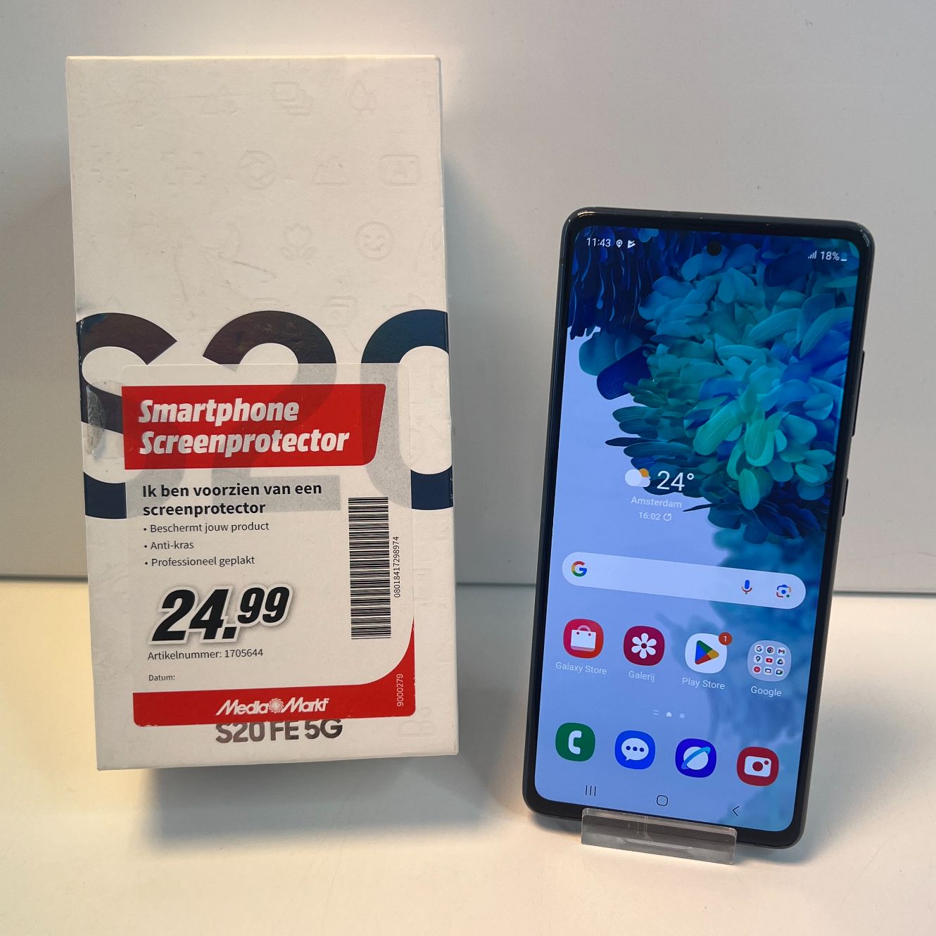 Samsung Galaxy S20 5G 128GB zwart | Nette staat!