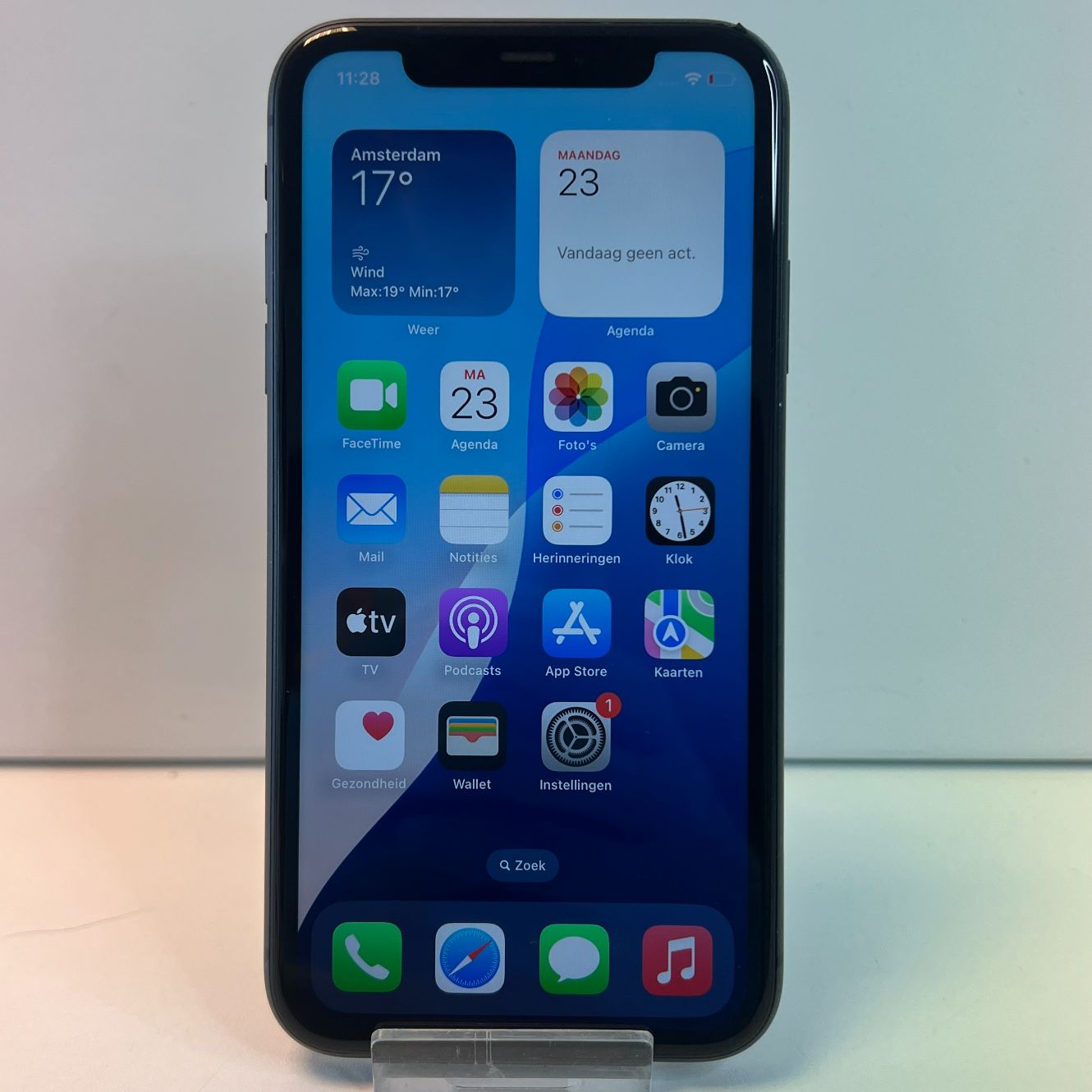 Apple iPhone 11 64GB Zwart | NIEUWE ACCU! | Nette staat