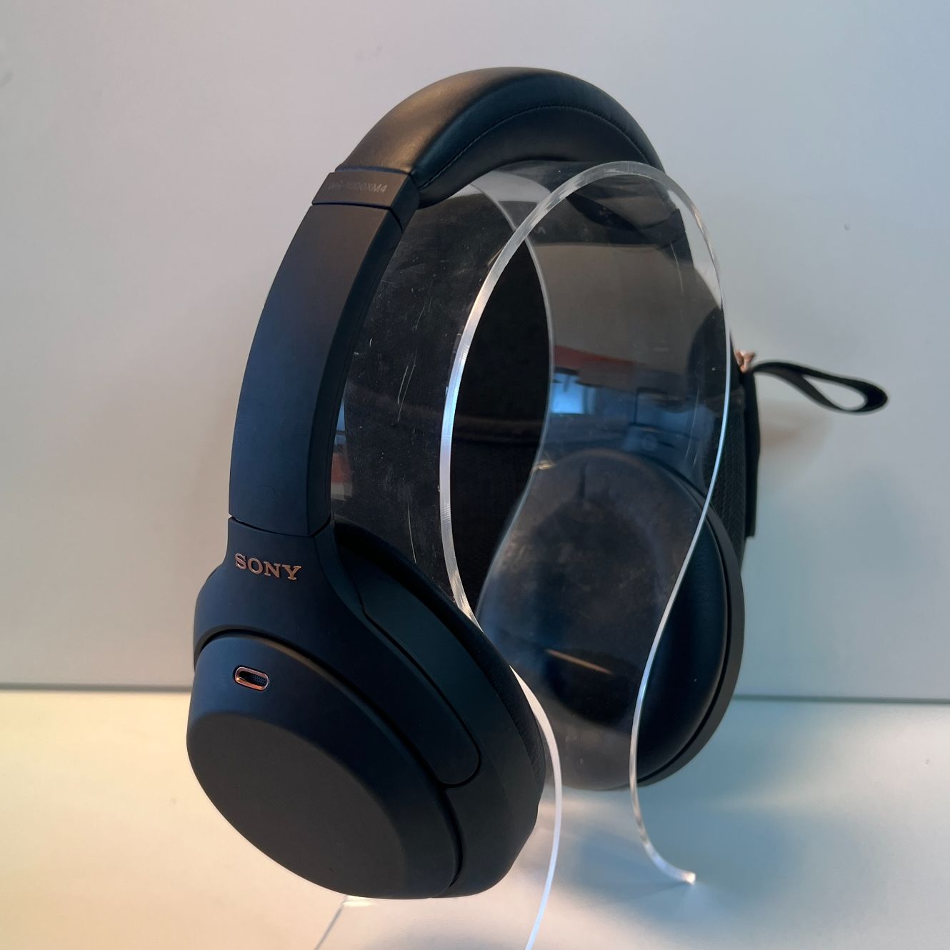 Sony WH-1000XM4 Draadloze koptelefoon + case Zwart | Zeer nette staat