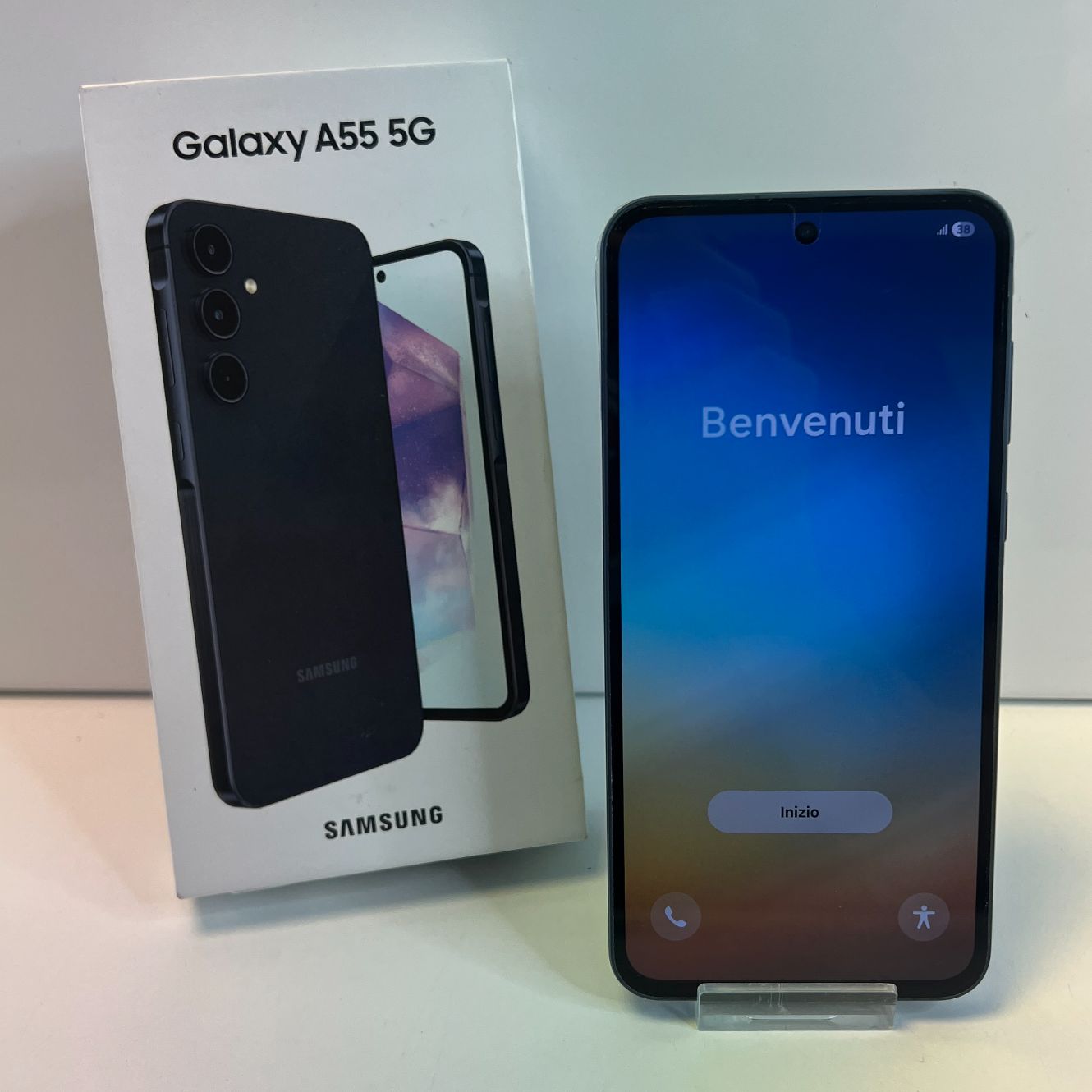 Samsung Galaxy A55 128GB Navy | Nette staat