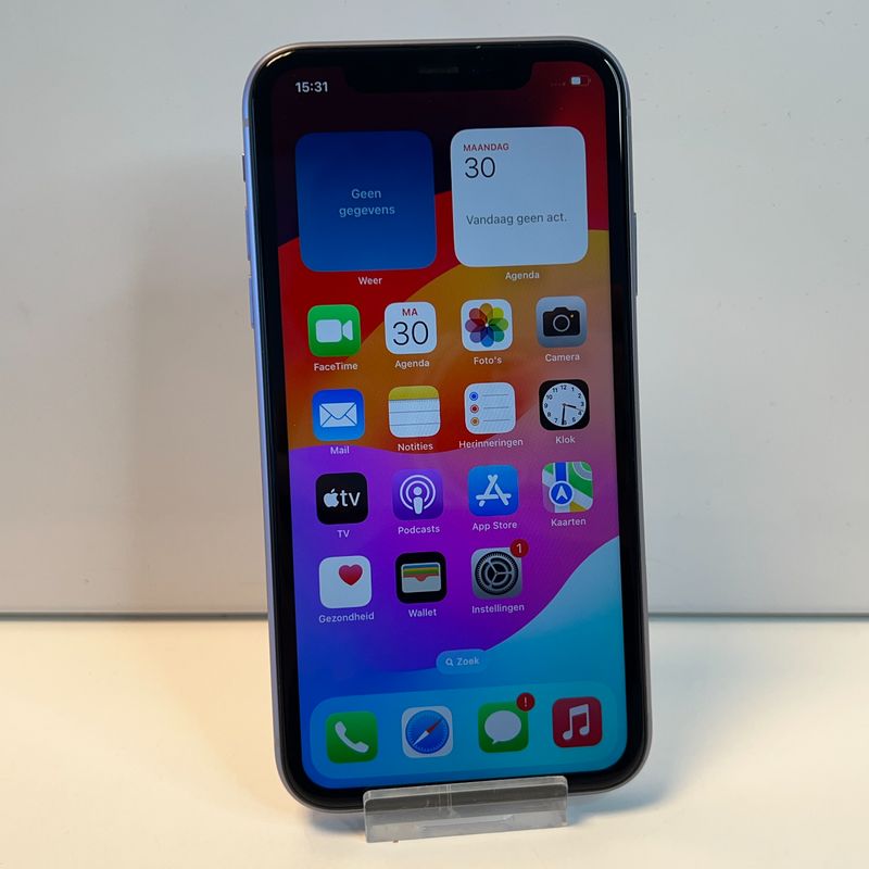 Apple iPhone 11 64GB Paars | 100% | Zo goed als nieuw