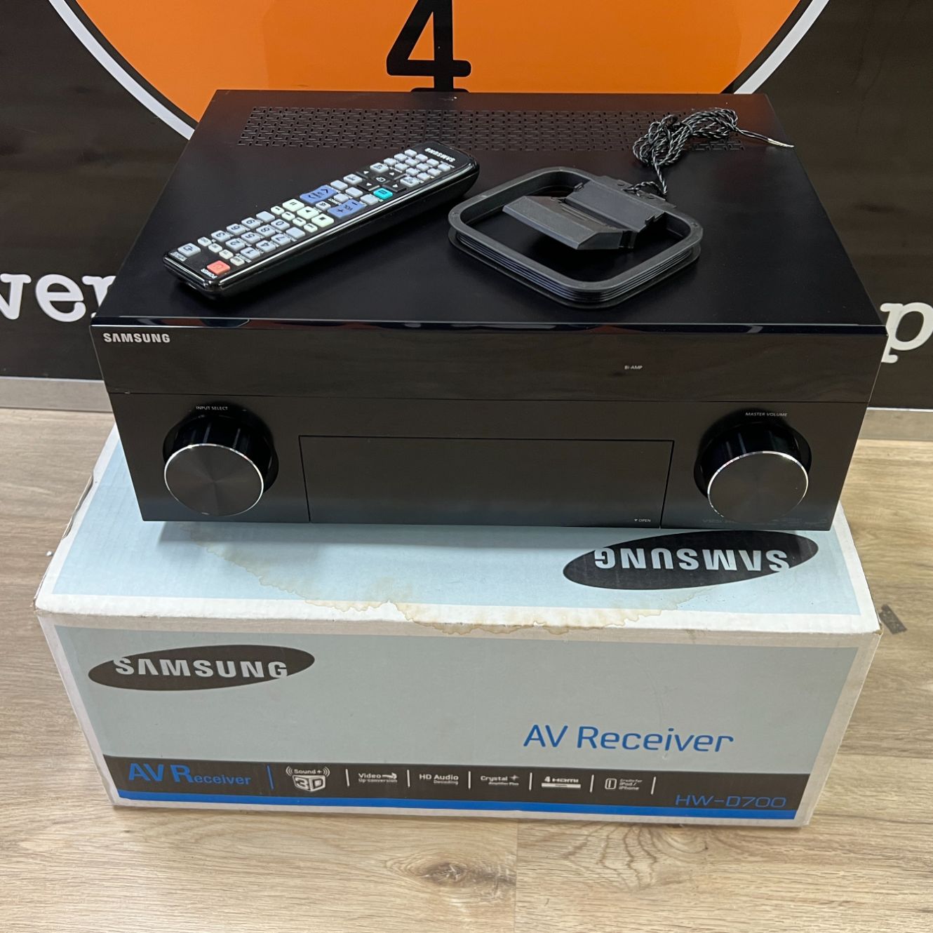 Samsung HW-D700 Receiver + ab | 7.2-kanaals met 120W versterker en 4x HDMI
