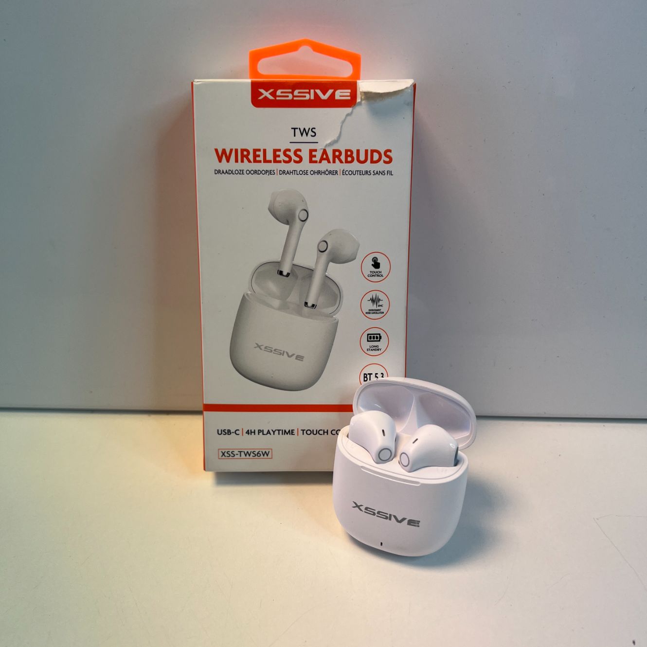 Xssive Wireless Earbuds | Met doos