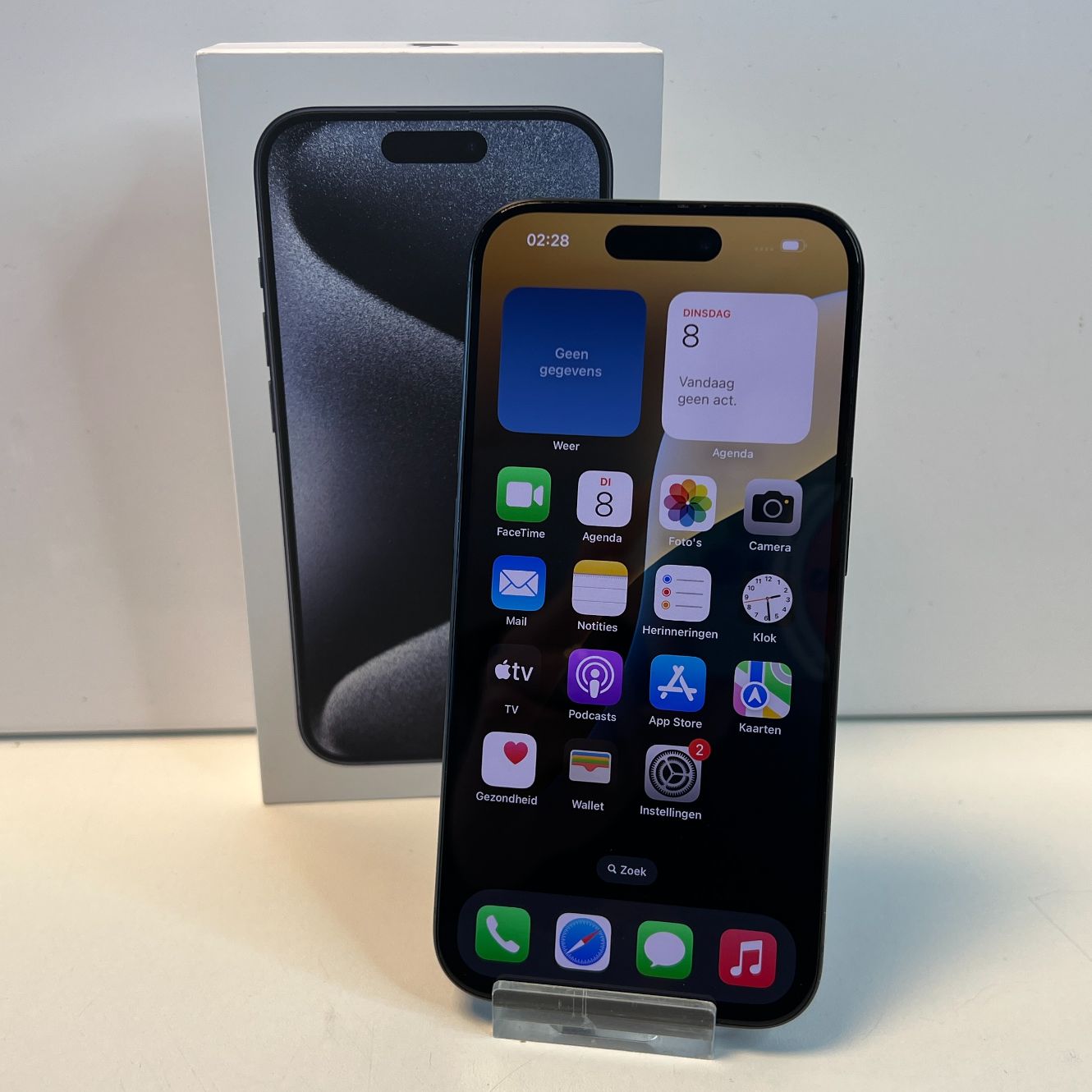 Apple iPhone 15 Pro 256GB Blauw | 88% | Nette staat