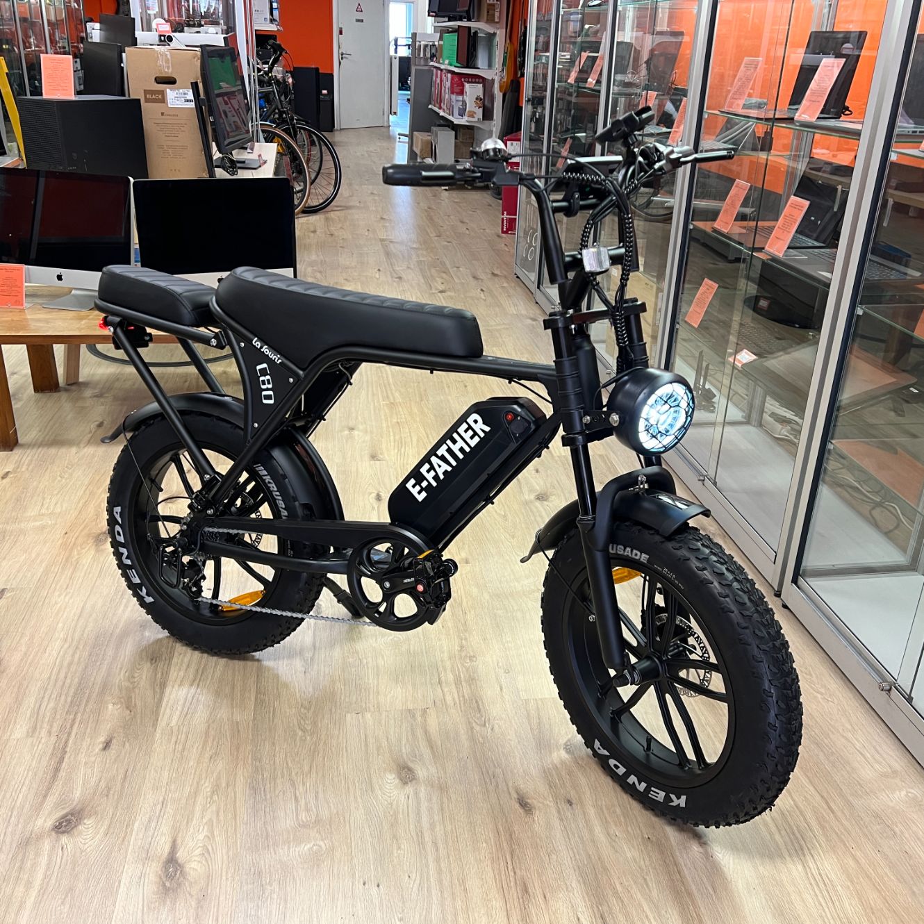 La Souris E-father C80 Fatbike | NIEUWSTAAT! | 21km 