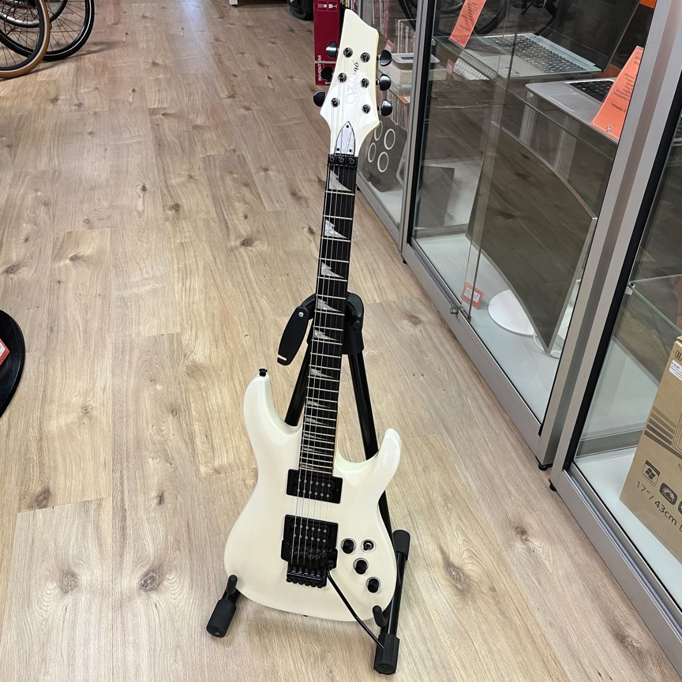 Volcano VEF-200-WH Electrische Gitaar Creme | Nette staat