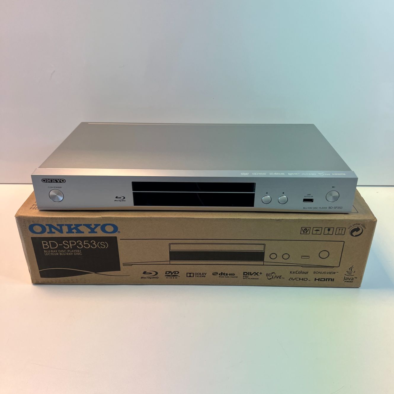 Onkyo BD-SP353 Blu-Ray speler | Zeer nette staat | Compleet in doos