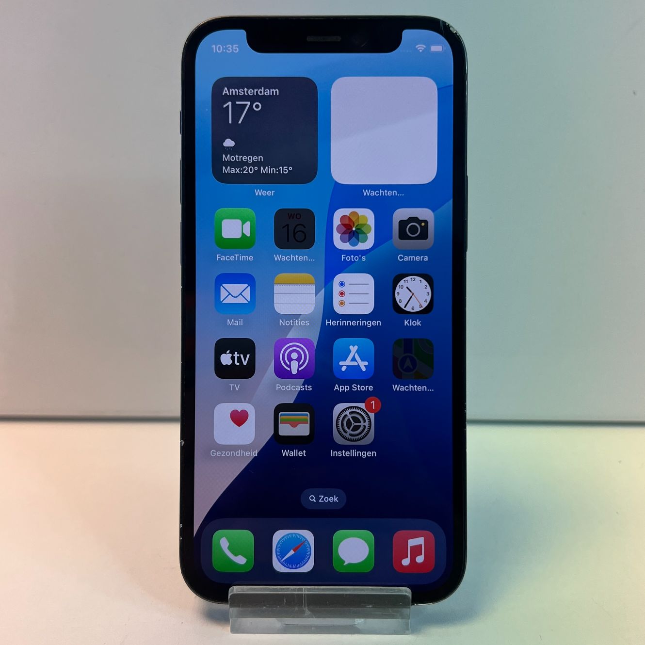 Apple iPhone 12 Mini 64GB Zwart | 100% | Gebruikt