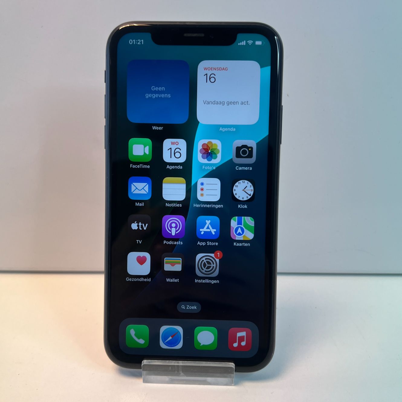 Apple iPhone Xr 64GB Zwart | 91% | Nette staat