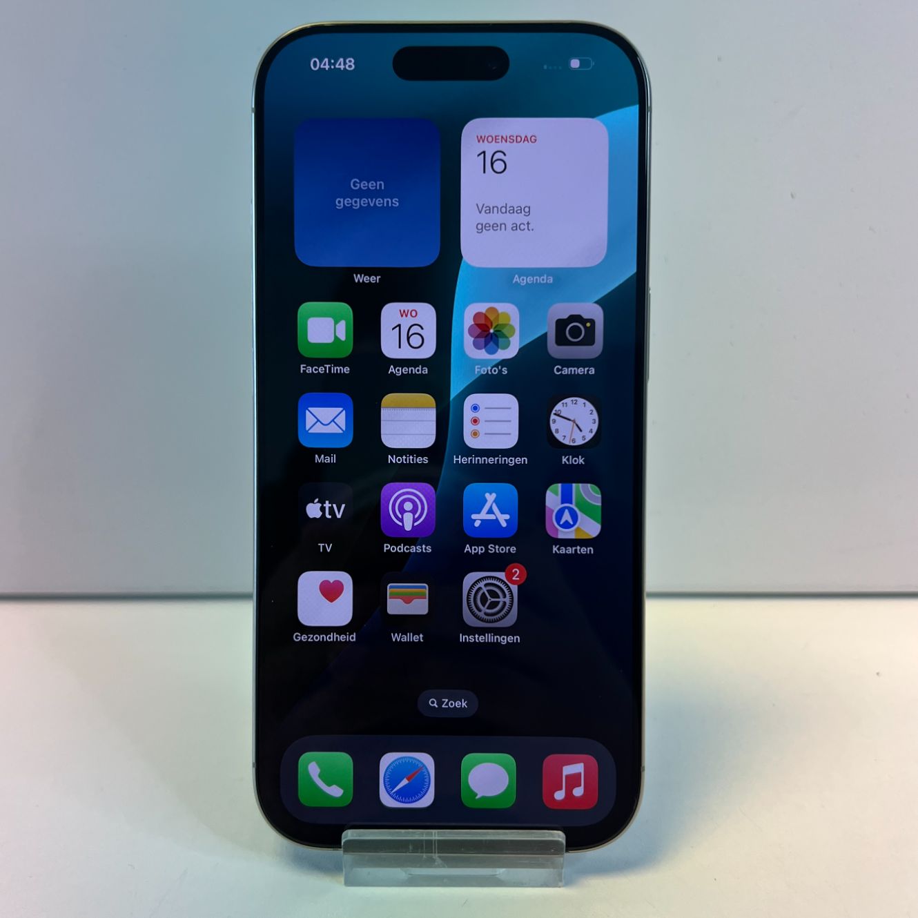 Apple iPhone 16 Pro 128GB Naturel Titanium | 100% | NIEUWSTAAT!