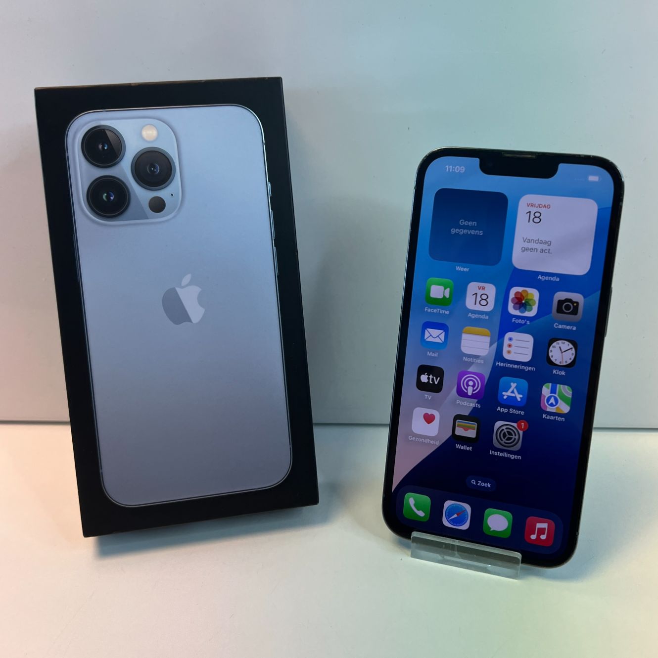 Apple iPhone 13 Pro 128GB Sierra Blue | 84% | Nette staat