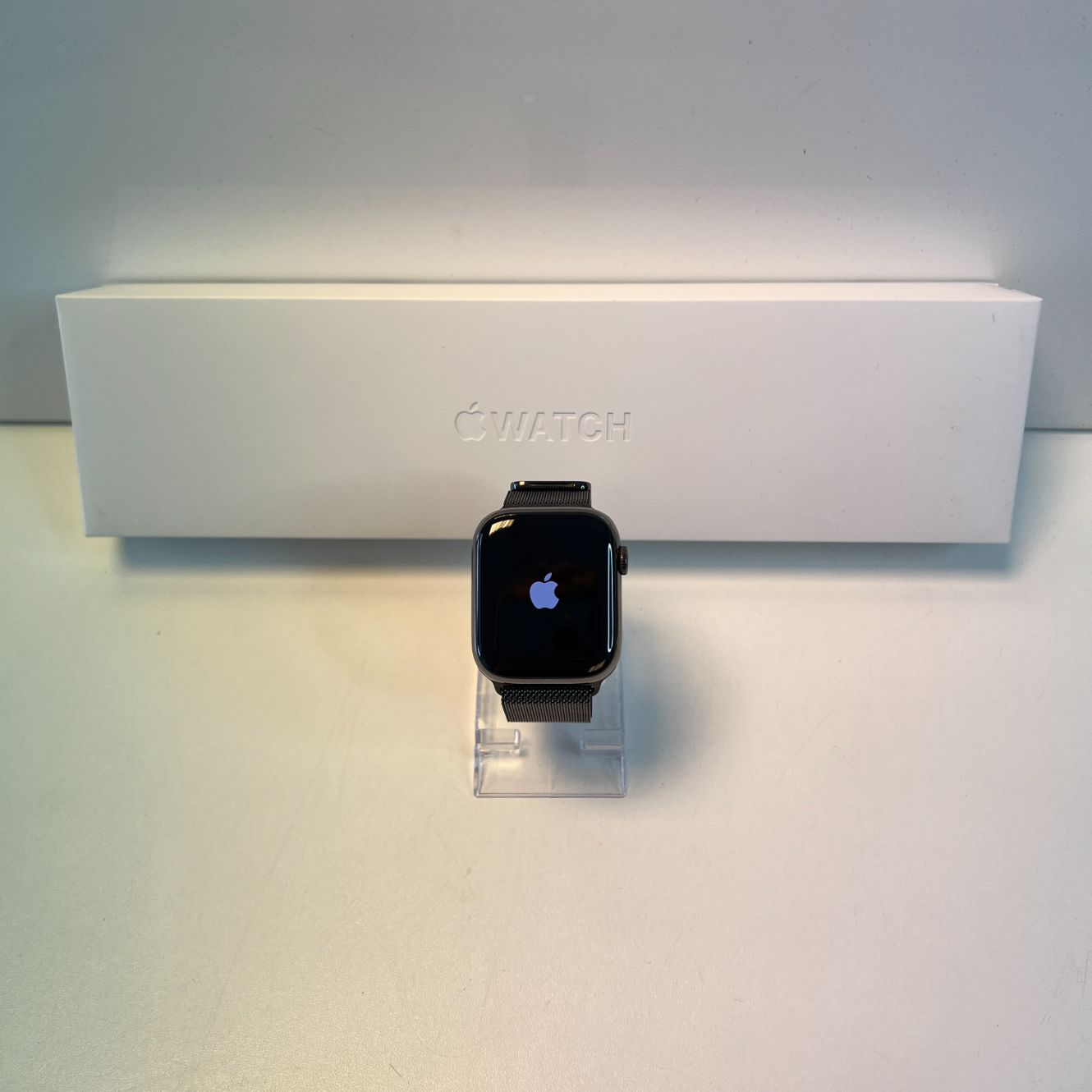 Apple Watch Series 8 45mm GPS Cellular + Milanese band | Compleet in doos