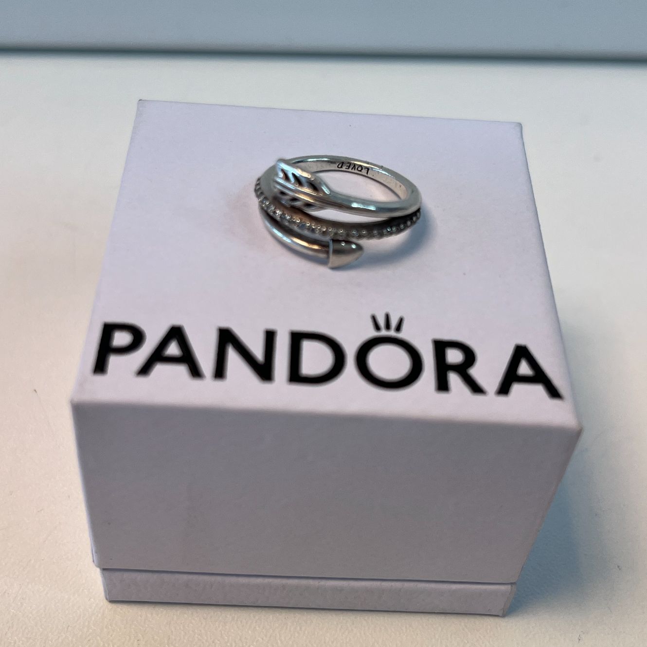 Pandora ring zilver | Nette staat!