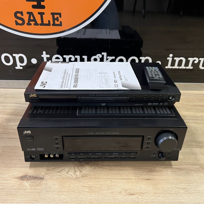 JVC RX-5060B + DVD speler + afstandsbediening | ZGAN!