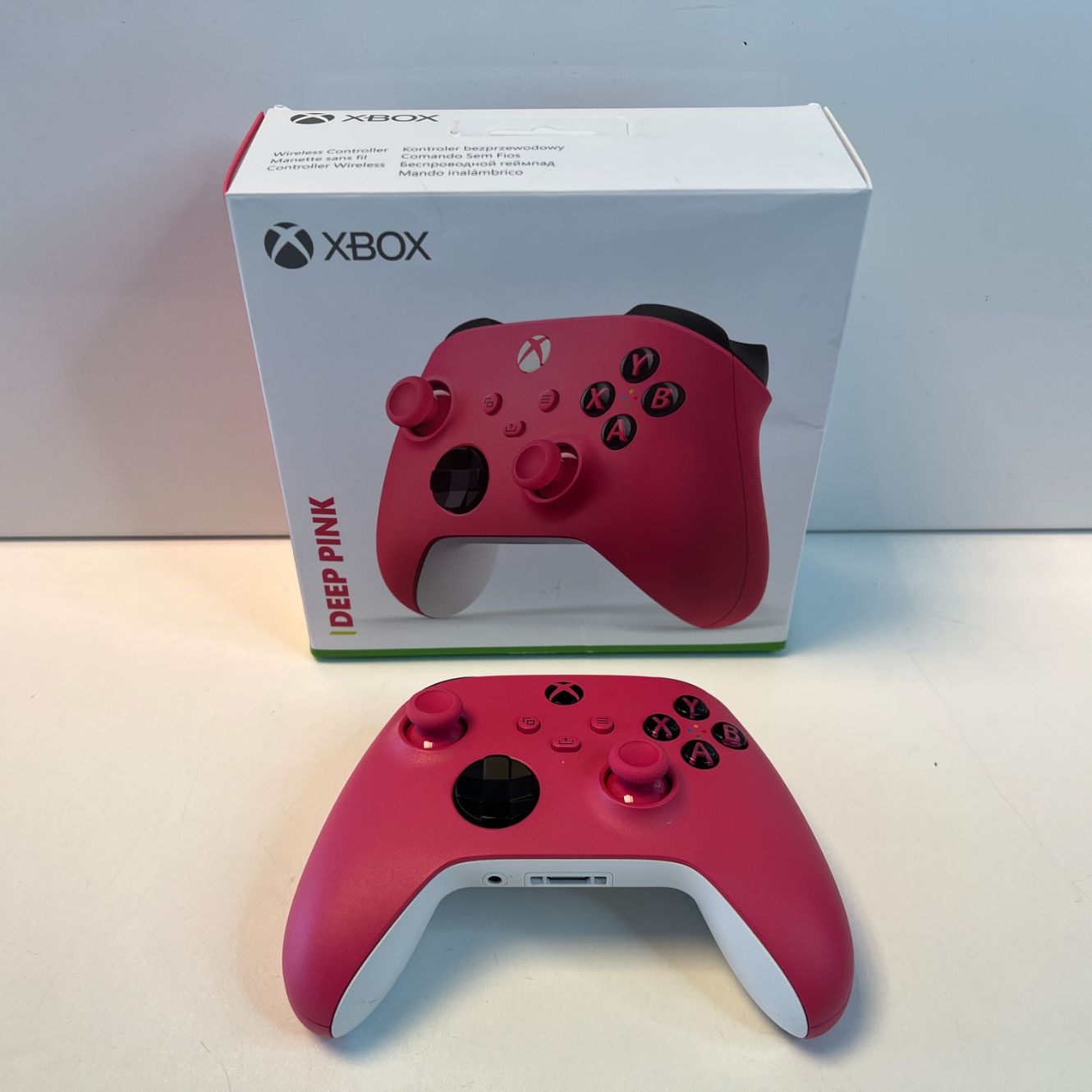 Xbox Series S Controller Roze | compleet in doos
