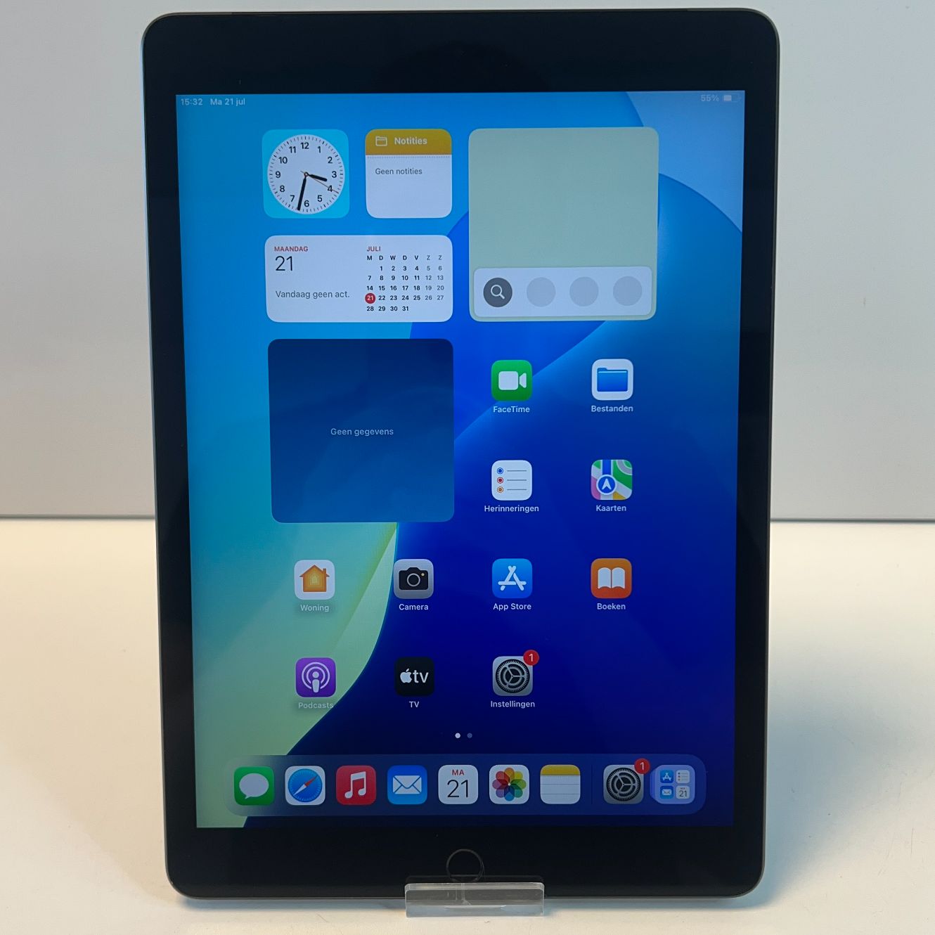 Apple iPad 9e Gen 64GB Grijs Wifi + 4G (cellular) | Zeer nette staat