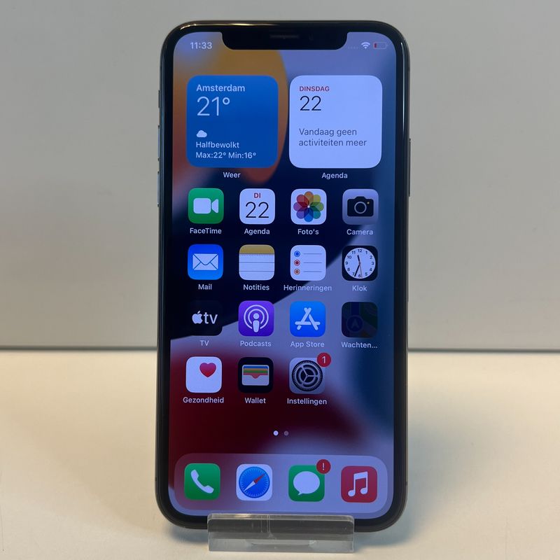 Apple iPhone X 64Gb grijs | 85% | Nette staat!