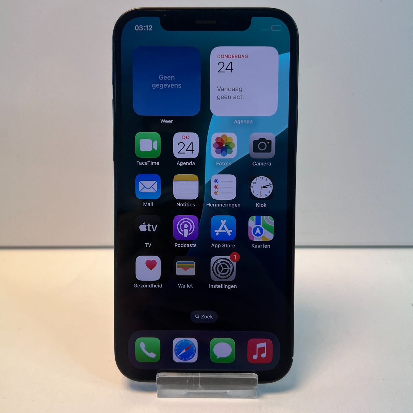 Apple iPhone 12 128GB Midnight | 98% | Zeer Nette staat