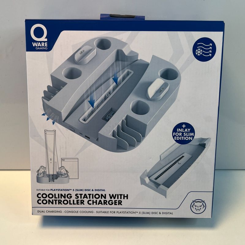 QWARE PS5-5007DL Cooling Stand Wit | voor playstation 5 slim