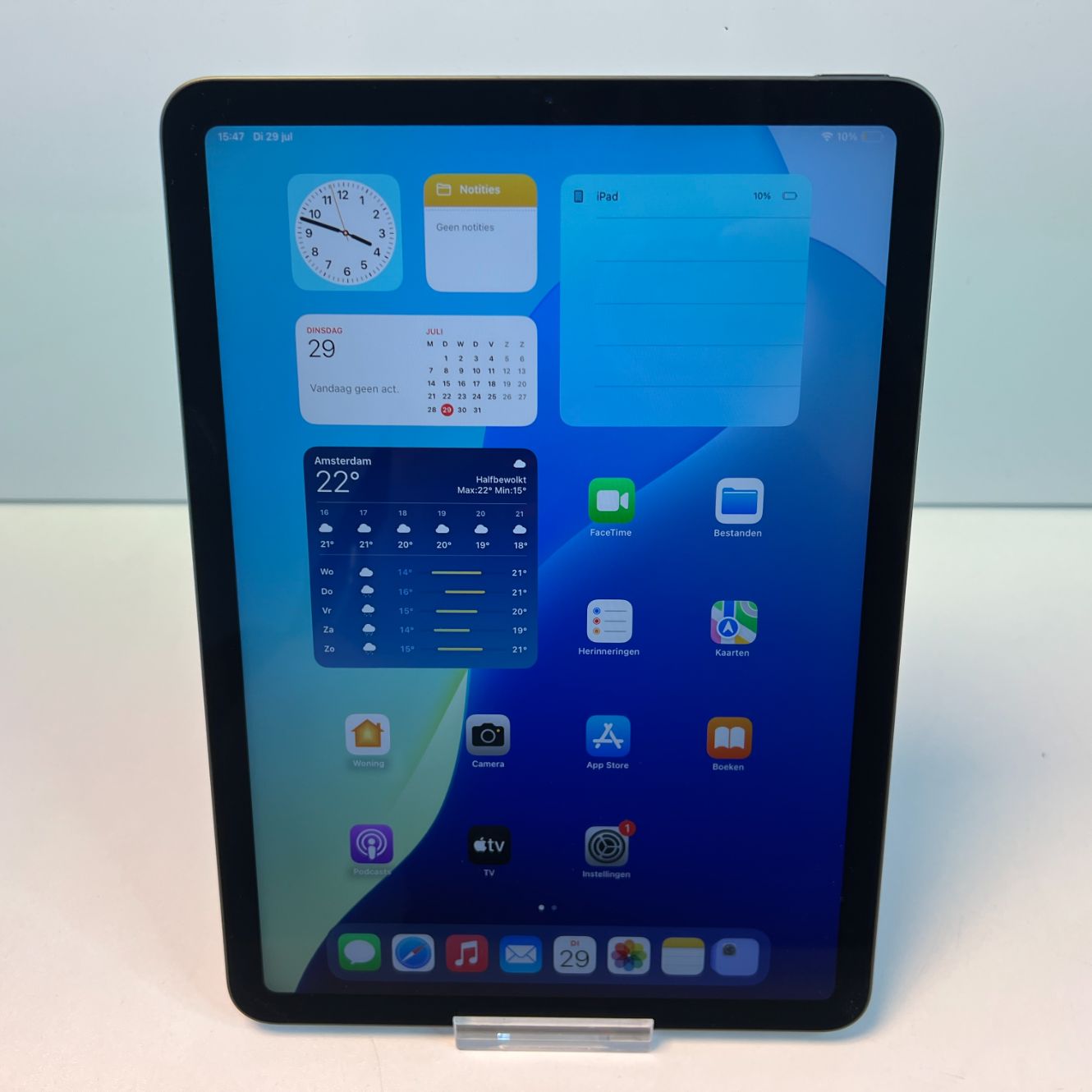 Apple iPad Air 4e Gen 256GB Grijs Wifi | 87% | Nette staat!